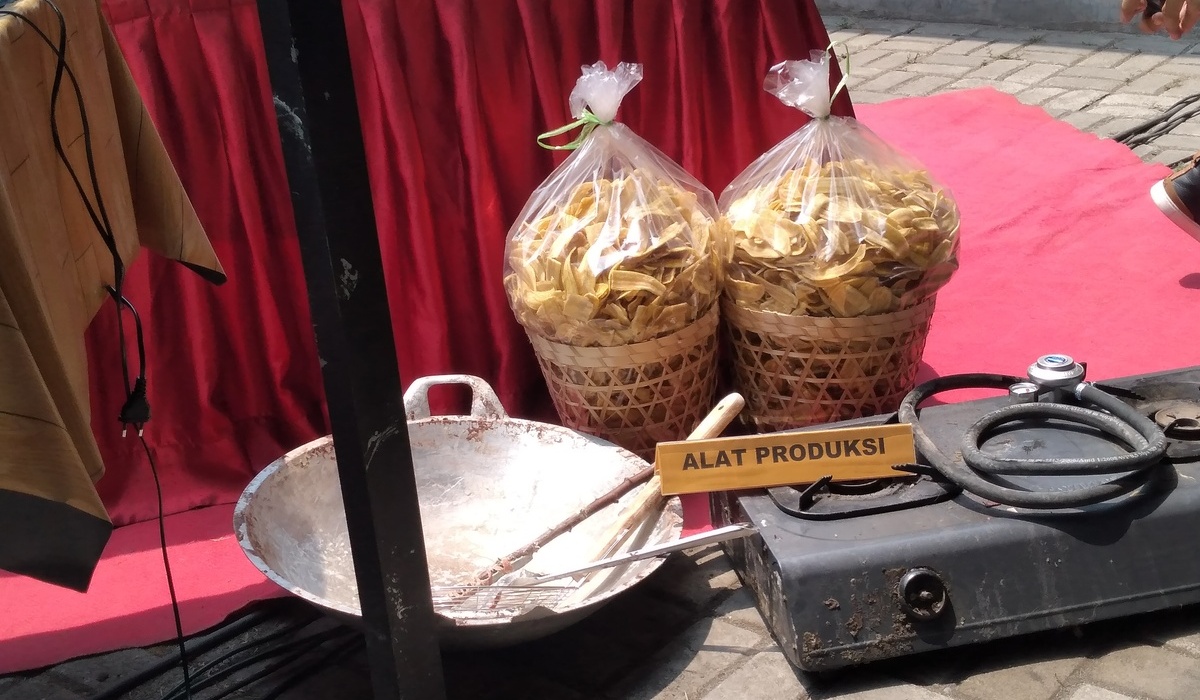 Keripik mengandung narkoba yang diproduksi di sebuah rumah di Bantul, Yogyakarta.