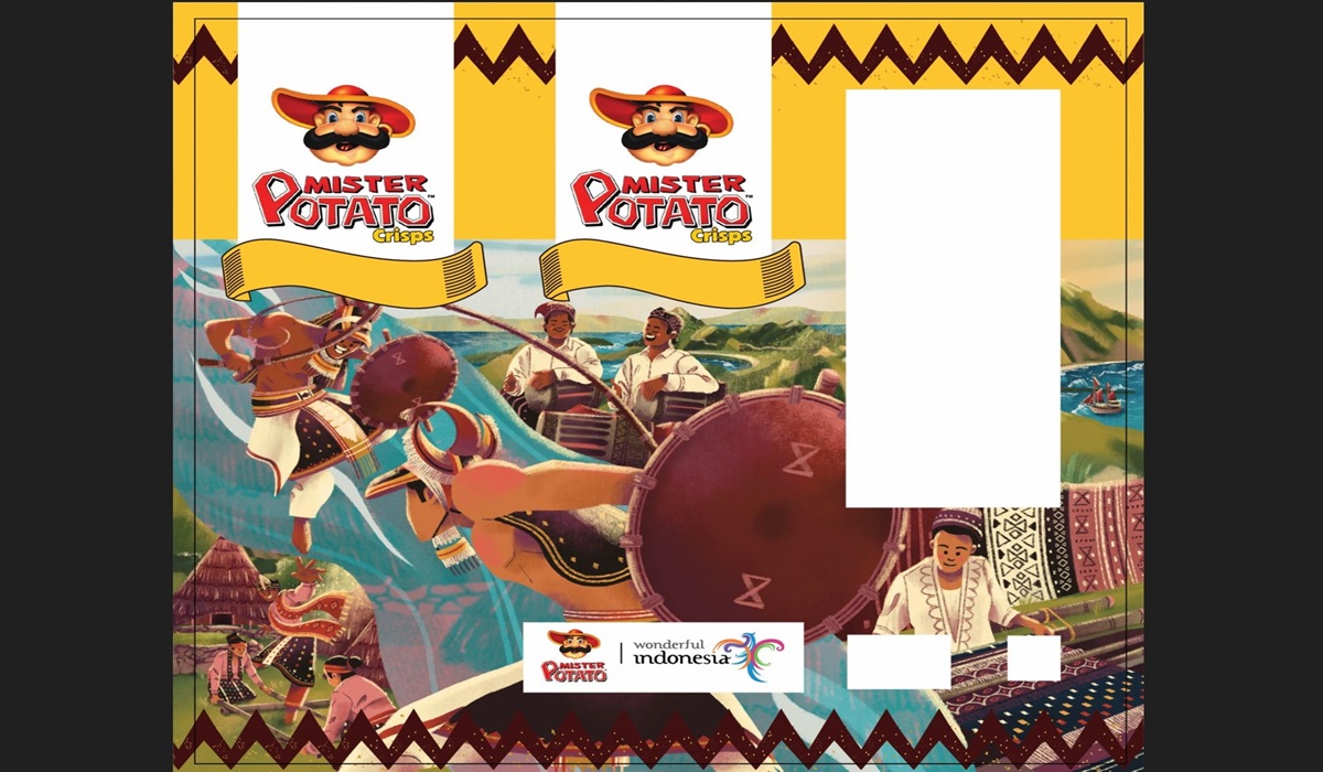 Desain dari pemenang kompetisi dengan tema keindahan alam dan seni Wae Rebo-Nusa Tenggara Timur