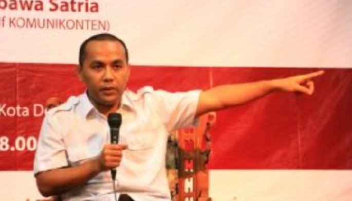 Direktur Eksekutif Komunikonten Hariqo Wibawa Satria.
