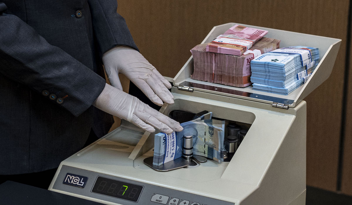 BI mencatat peredaran uang rupiah di tanah air tumbuh positif 