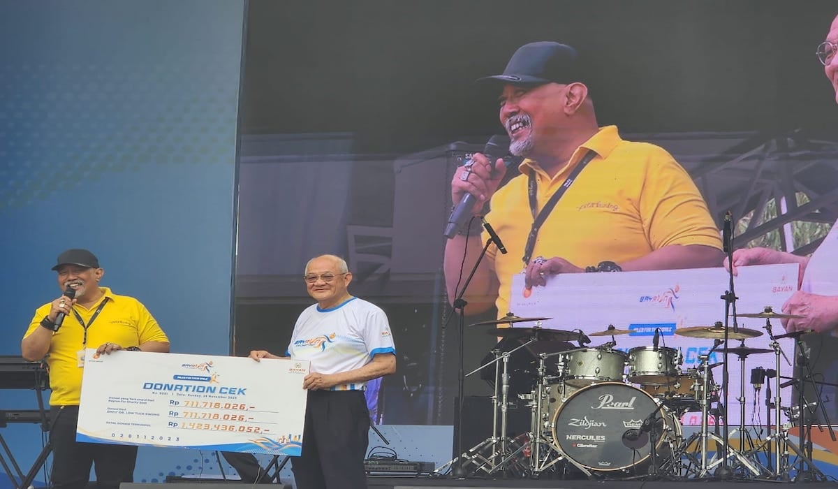 Bayan gelar event lari untuk donasi para penderita kanker