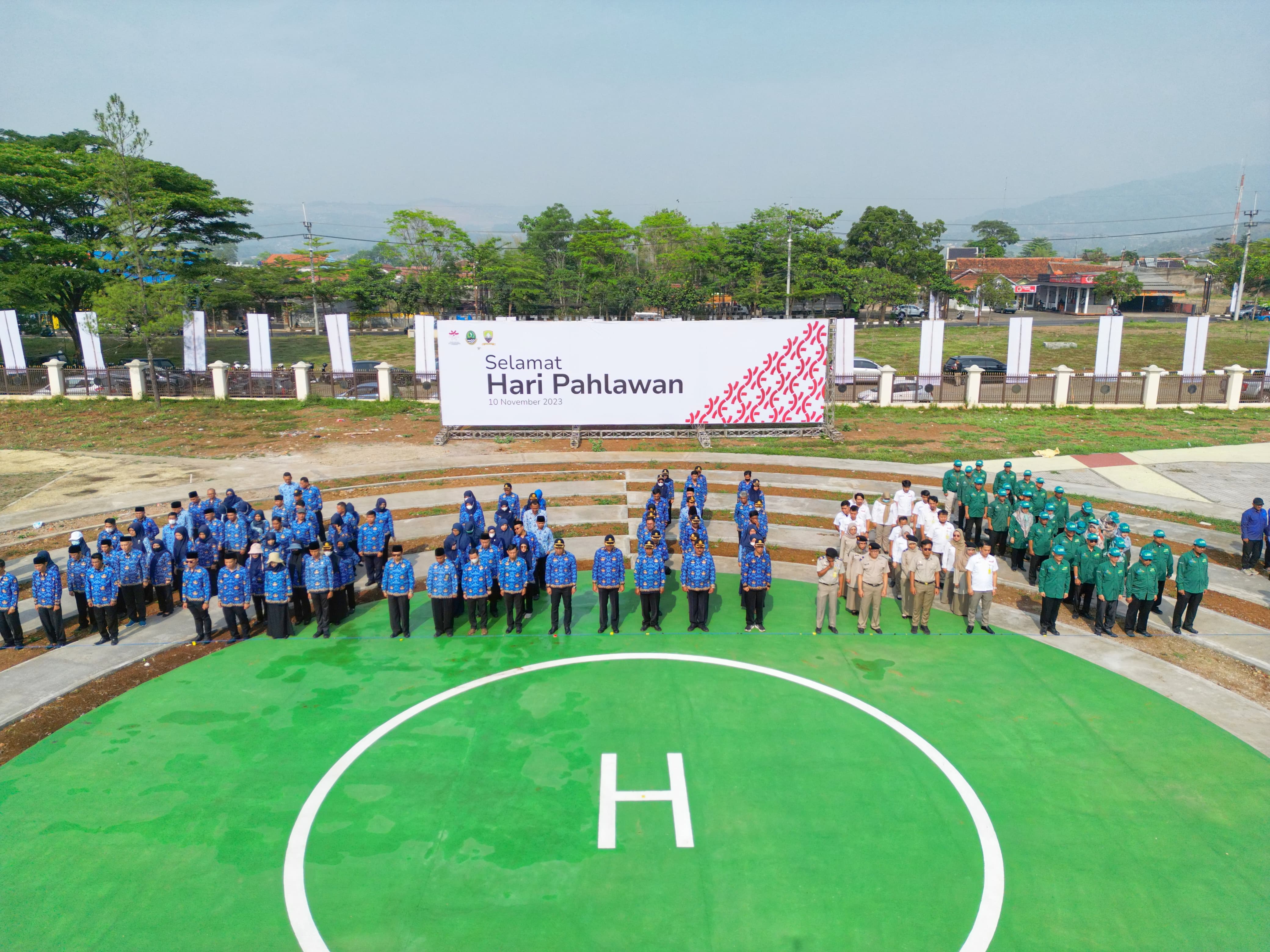 Upacara Peringatan Hari Pahlawan di Sumedang