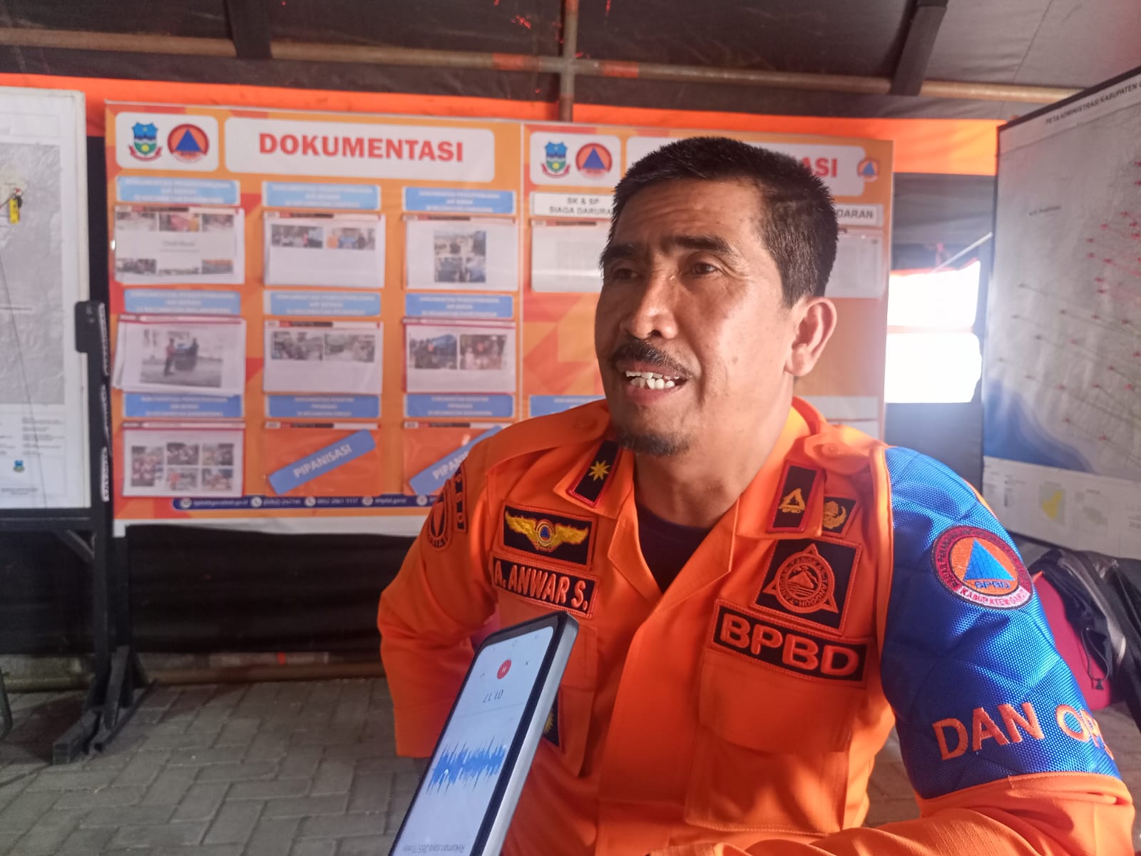 Kepala Pelaksana BPBD Garut Aah Anwar Saefulloh