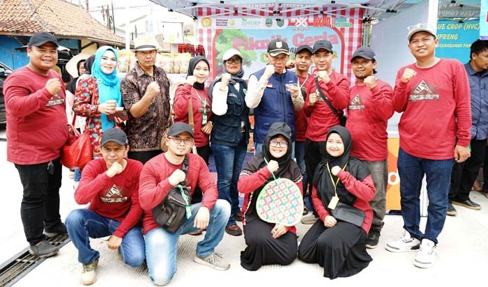 Milenial Subang ikuti Expo Produk Pertanian SIMURP.