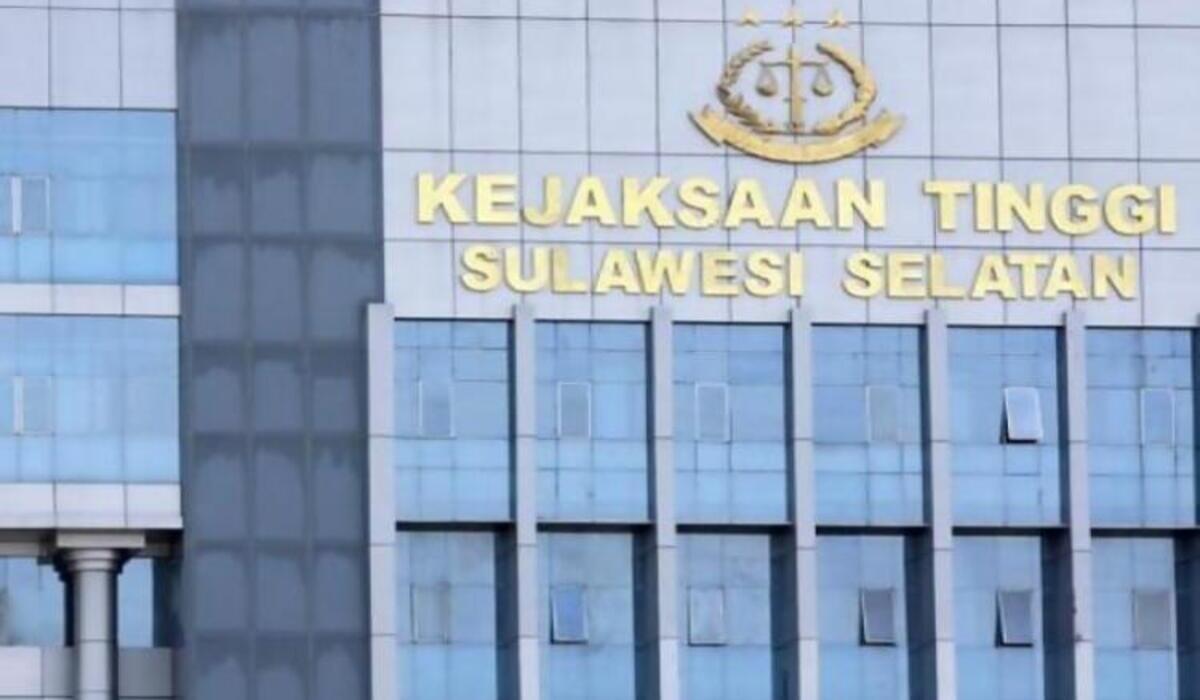 Gedung Kejaksaan Tinggi (Kejati) Sulawesi Selatan.