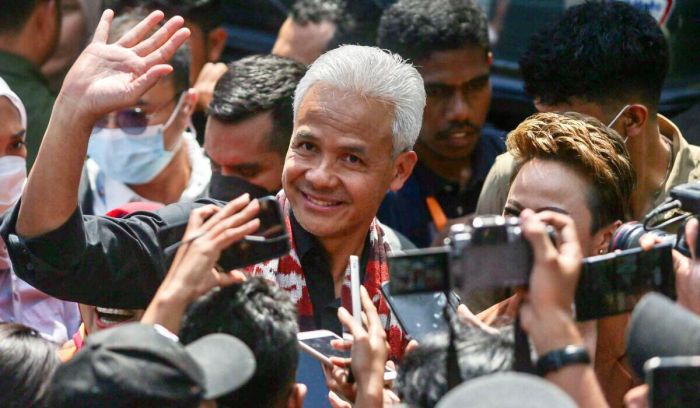 Bakal calon presiden dari PDI Perjuangan Ganjar Pranowo