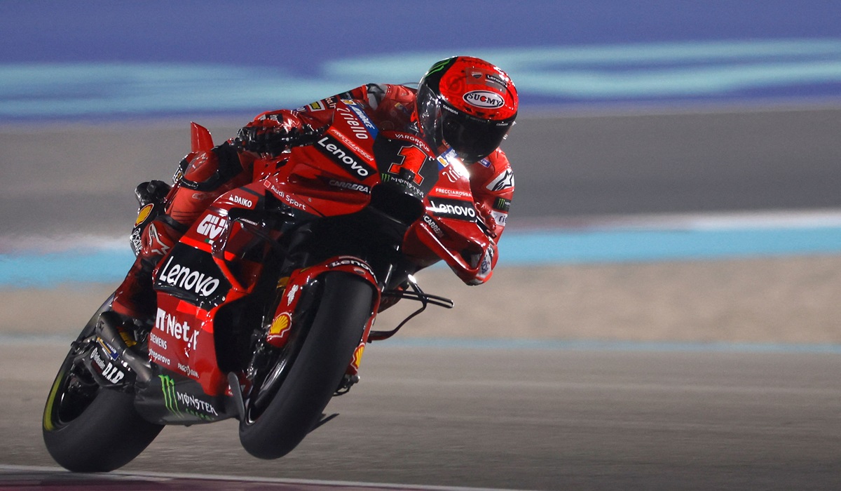 Pembalap Ducati Lenovo Francesco Bagnaia