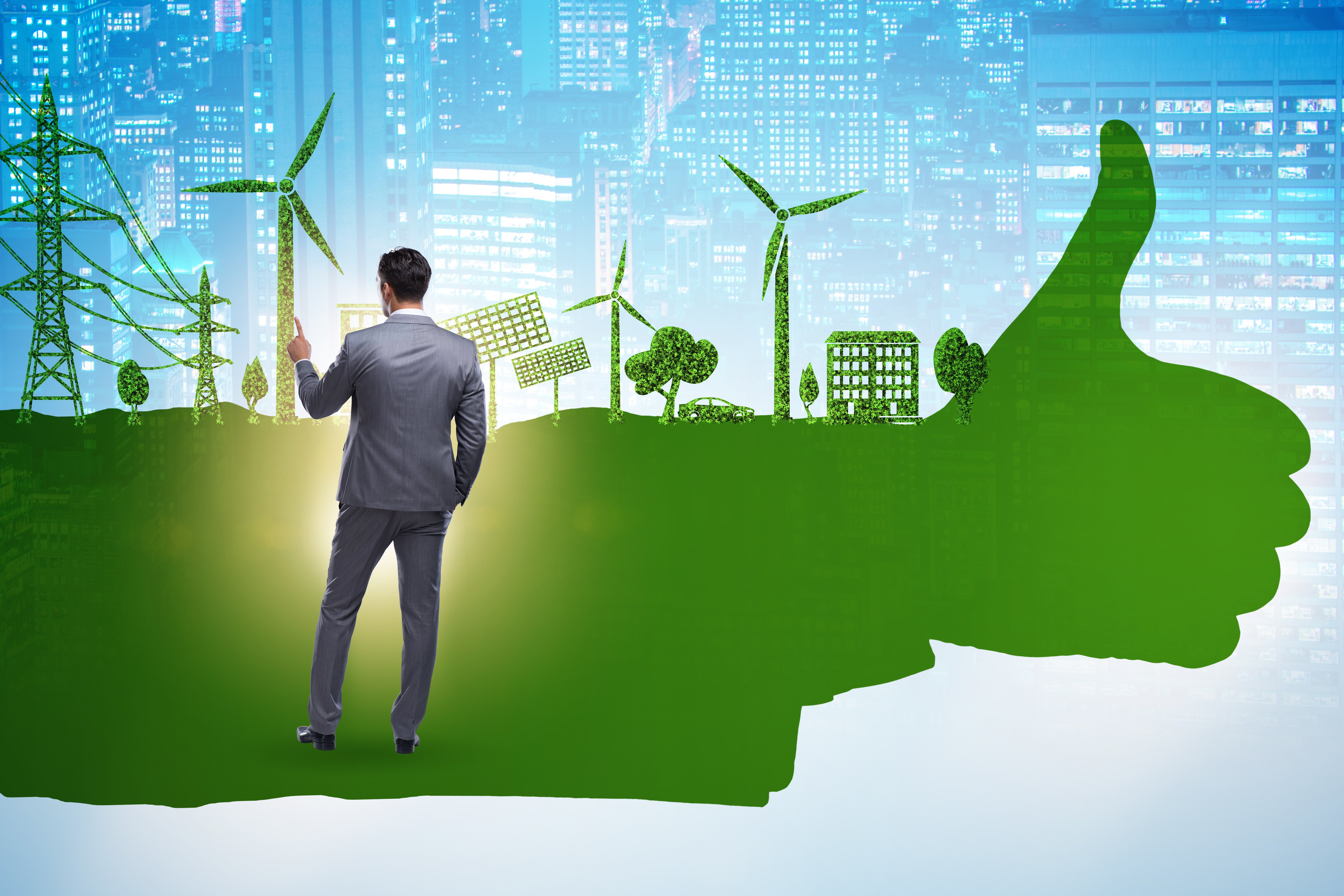 Ilustrasi industri hijau