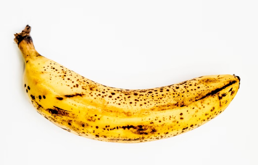 Pisang dengan kulit berbintik memiliki kadar antioksidan yang tinggi.