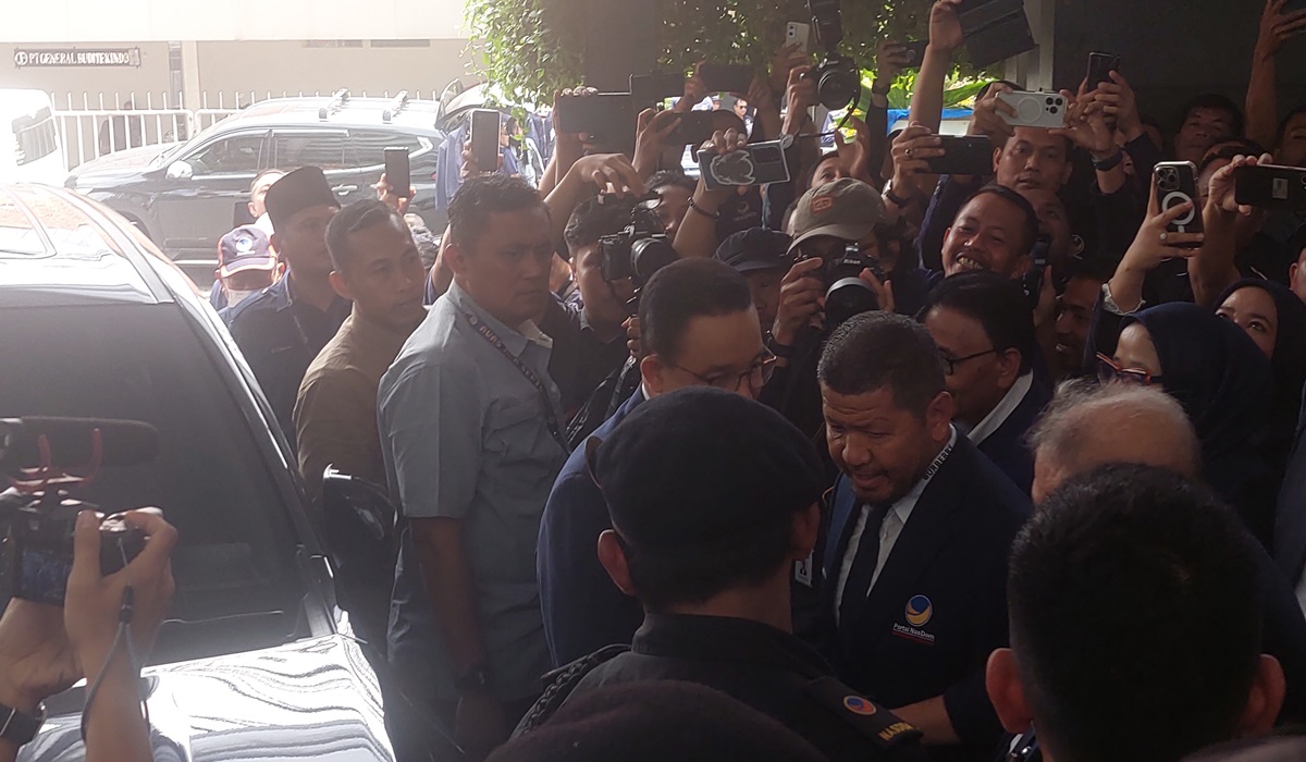 AMIN Hadiri HUT Ke-12 Partai NasDem