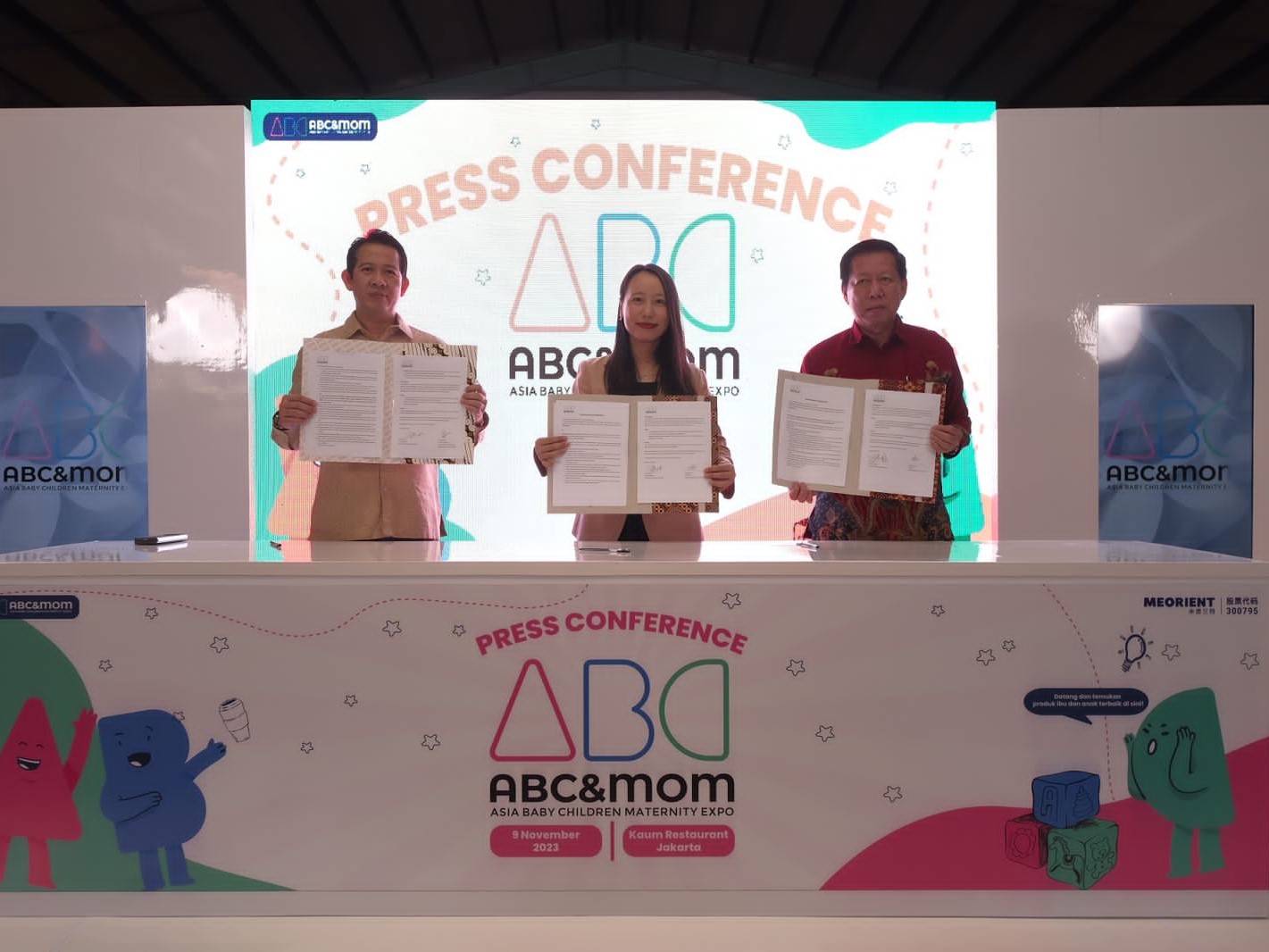 Asia Baby Children Maternity Expo hadir pada 23-25 November 2023 di JIEXpo Kemayoran Jakarta.