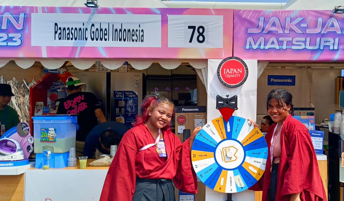 Panasonic di ajang  Jak-Japan Matsuri 2023