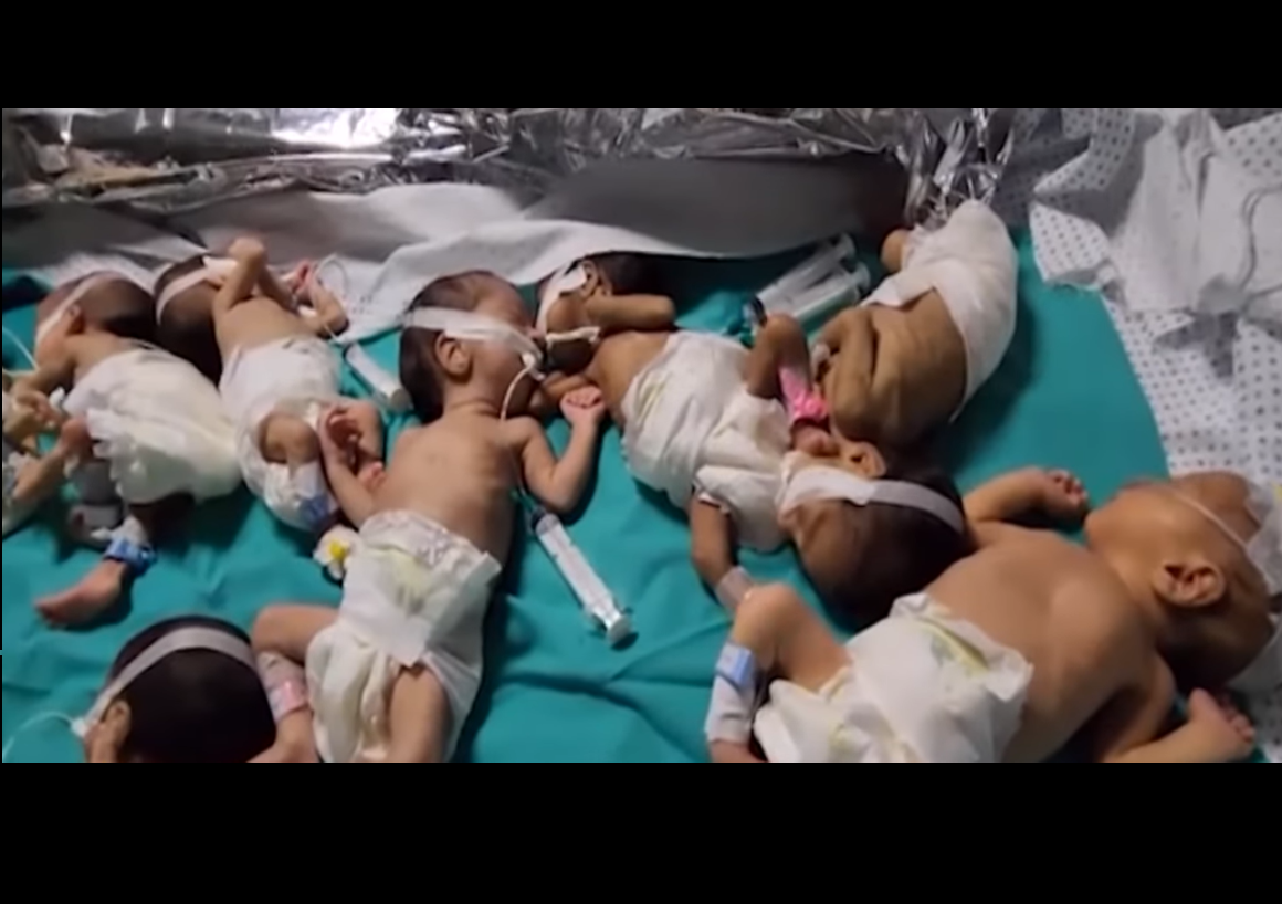 Puluhan bayi prematur di Gaza berjuang hidup di luar inkubator.