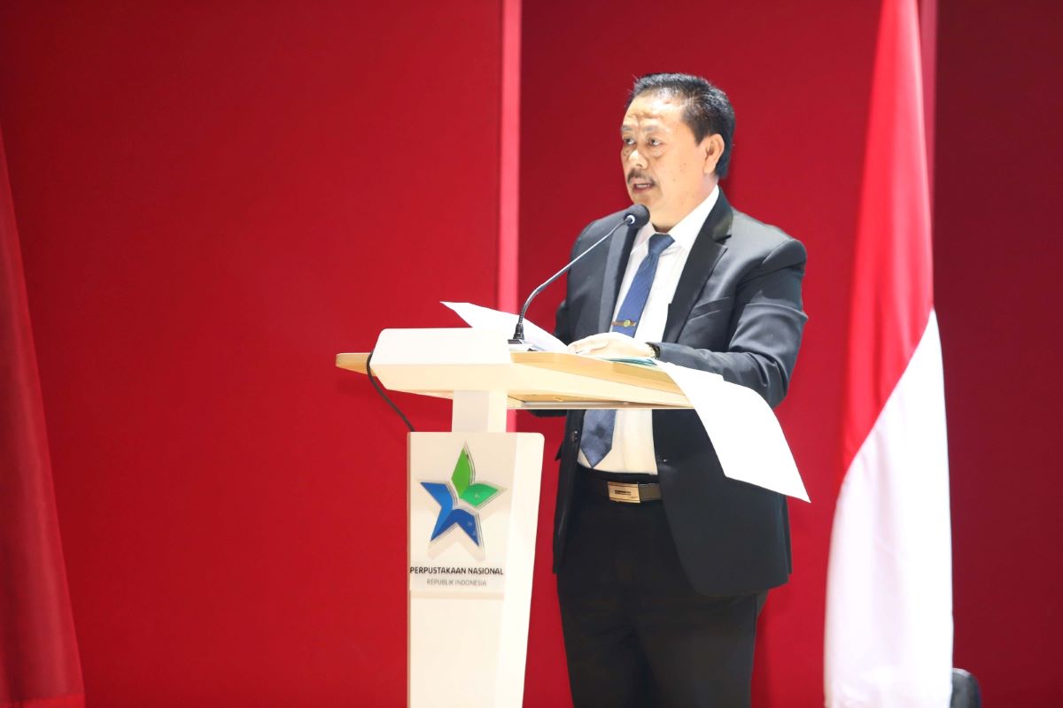 Kepala Perpusnas Muahmmad Syarif Bando