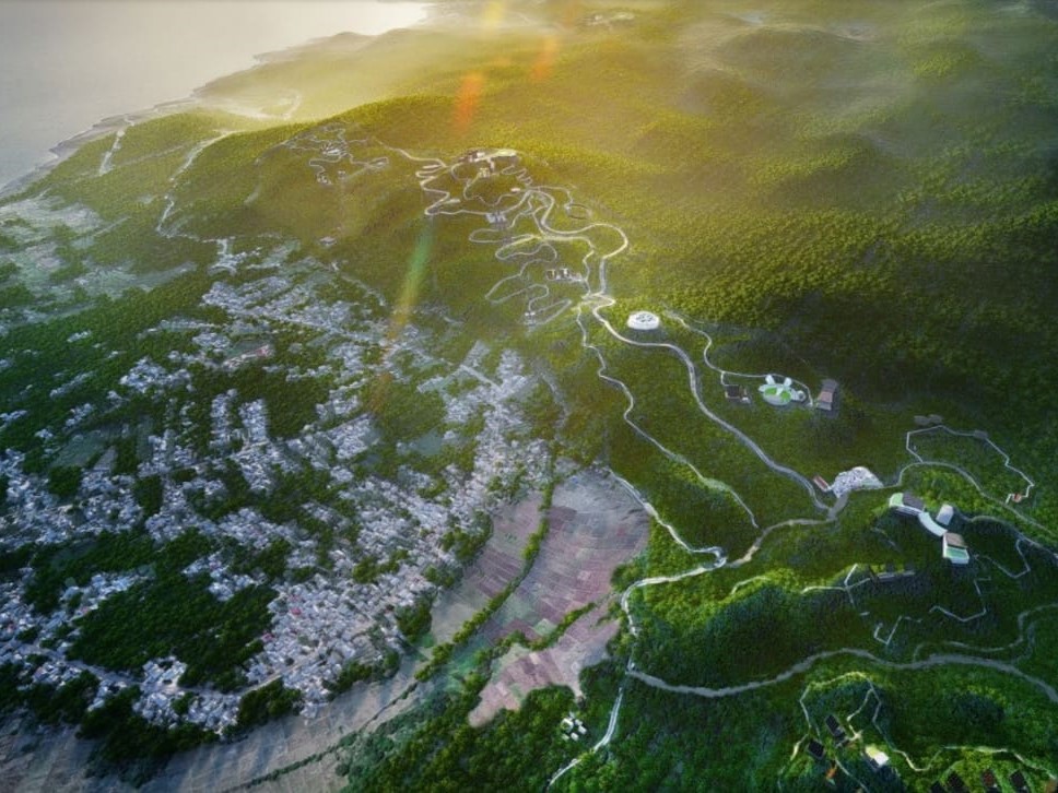 Kawasan pariwisata terpadu Parapuar Labuan Bajo, NTT.
