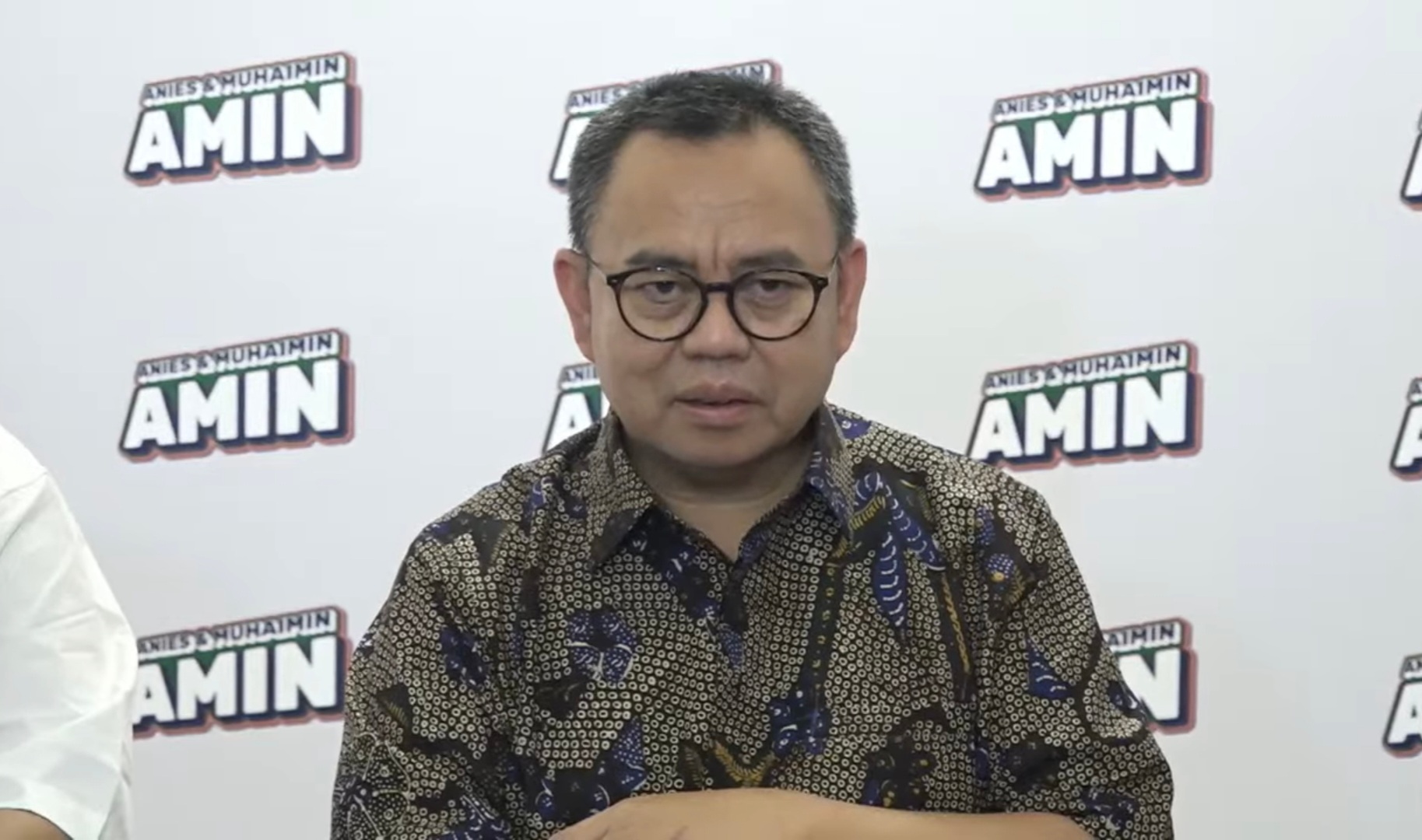 Co-captain Tim Pemenangan Nasional AMIN, Sudirman Said