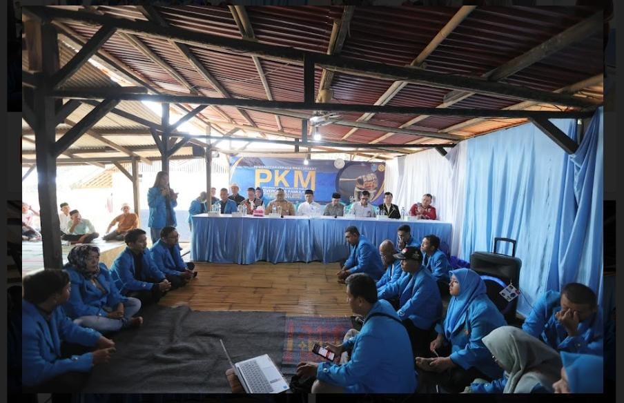 Program Studi Magister Hukum Universitas Pamulang melakukan kegiatan pengabdian kepada masyarakat di Desa Banyu Biru, Labuan, Banten.