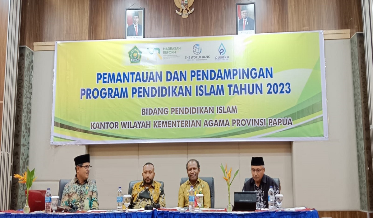 Pemantauan dan Pendampingan Program Pendidikan Islam Tahun 2023 di Kemenag Papua