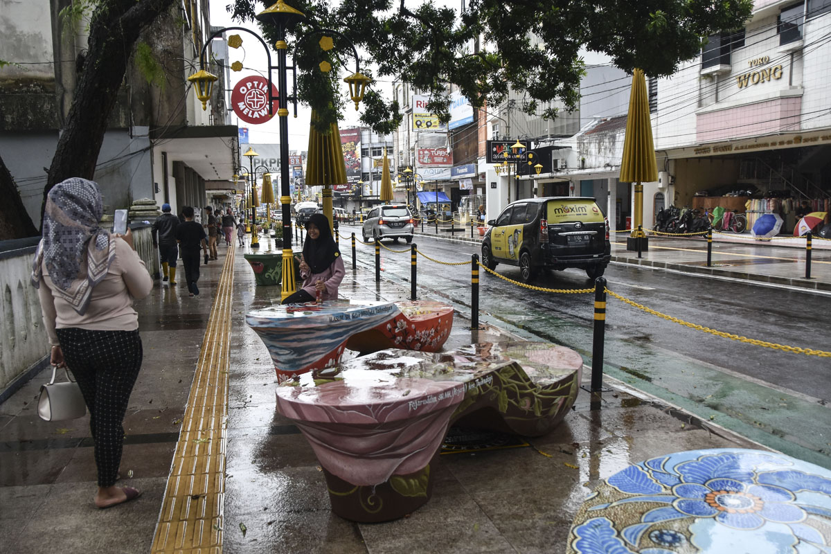 Jalan Malioboro satu dari sembilan jalan yang steril dari APK.