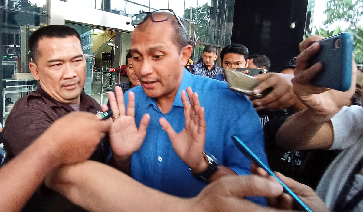  Wakil Menteri Hukum dan Hak Asasi Manusia (Wamenkumham) Edward Omar Sharif Hiariej.