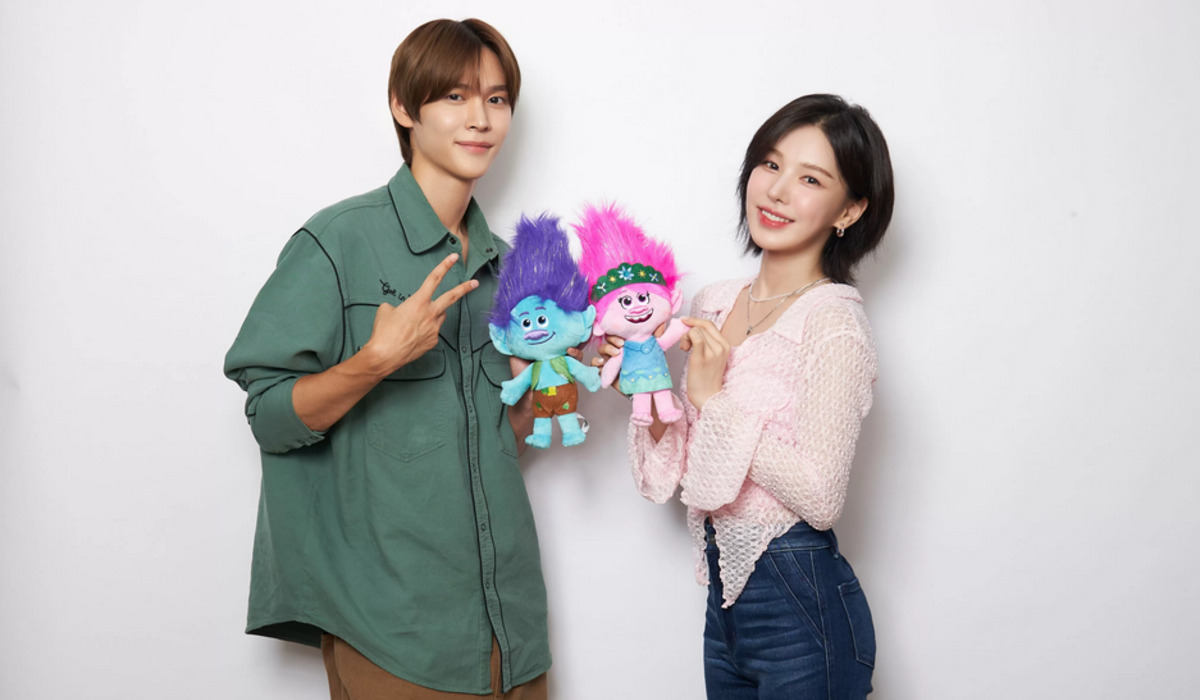 Wendy, anggota Red Velvet, dan Eunseok dari Riize.