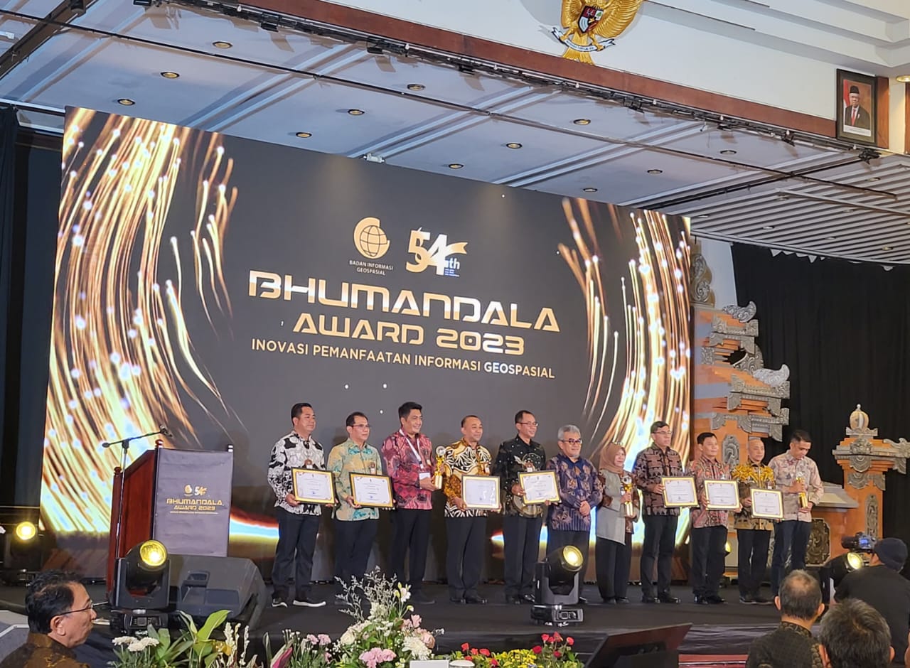 Penyerahan penghargaan Bhumandala Award 2023 di Badung, Bali. 