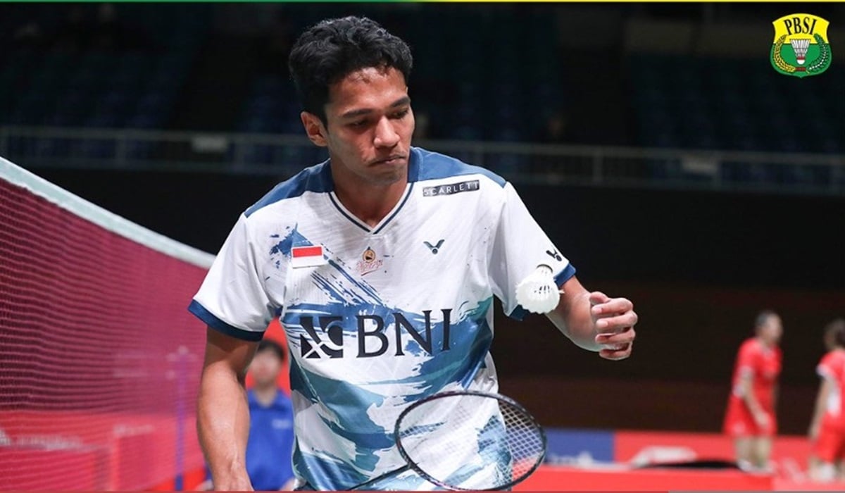 Tunggal putra Indonesia Chico Aura Dwi Wardoyo