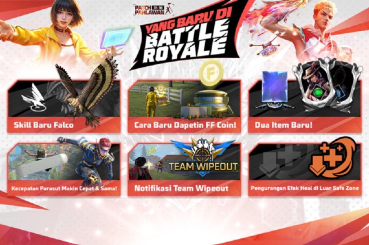 Pengumuman patch special Free Fire di Hari Pahlawan