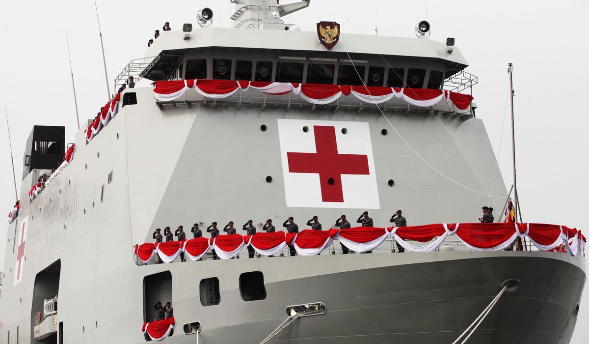 Kapal Rumah Sakit Menuju Palestina Menunggu Izin Teritorial