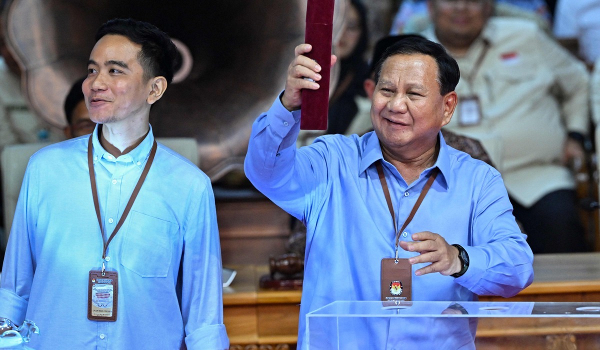 Pasangan calon nomor urut dua Prabowo Subianto dan Gibran Rakabuming Raka.