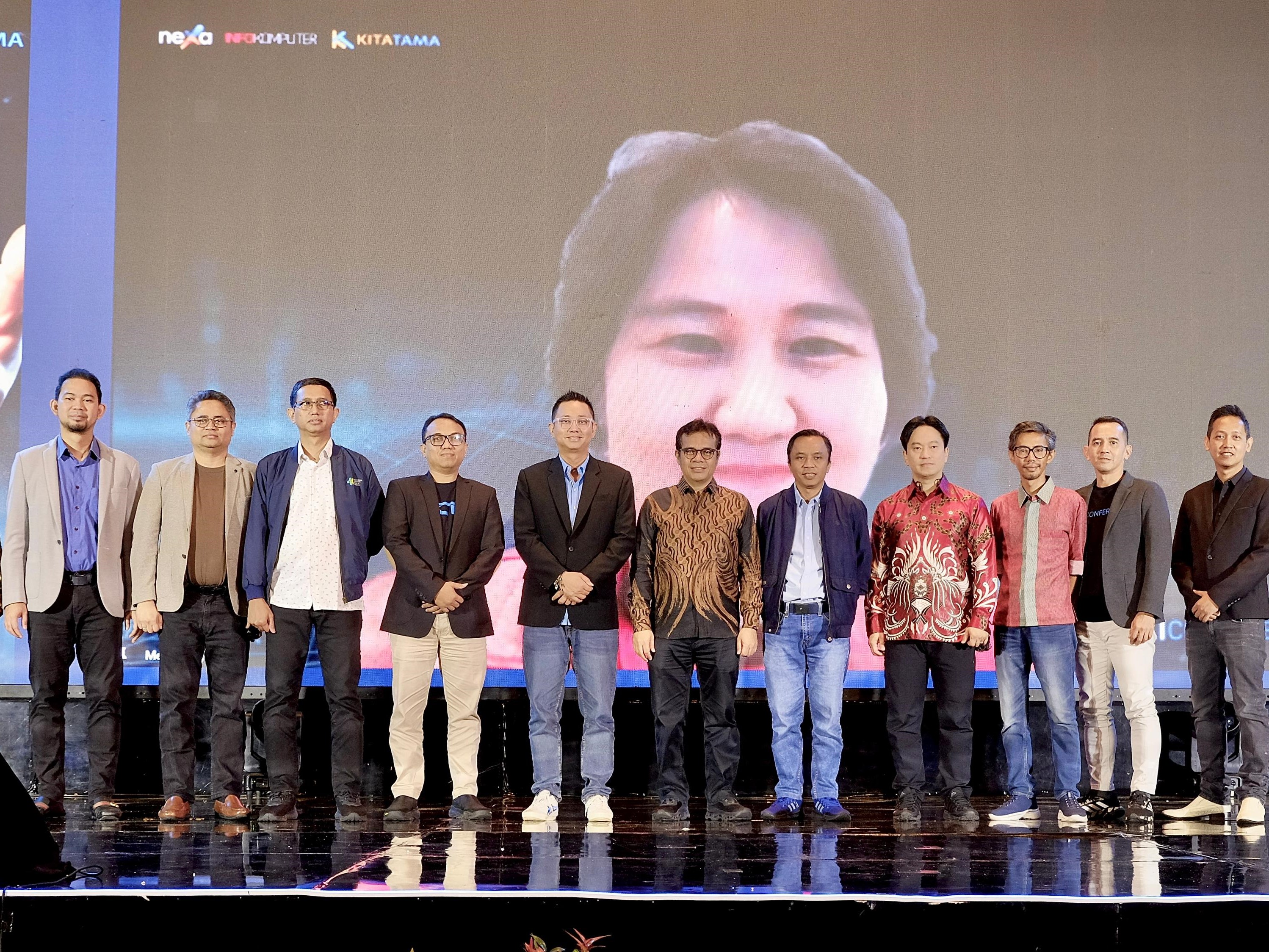 Next Level AI Conference: Unlocking Business Opportunities and Efficiency with Artificial Intelligence. Acara ini digelar di Semarang.