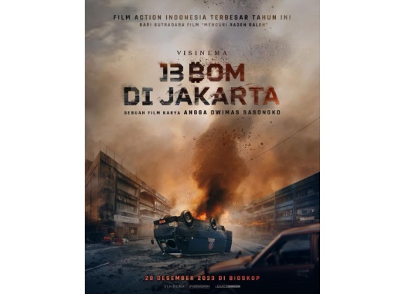 Film 13 Bom di Jakarta direncanakan menjadi penutup gelaran Jogja-Netpac Asian Film Festival.