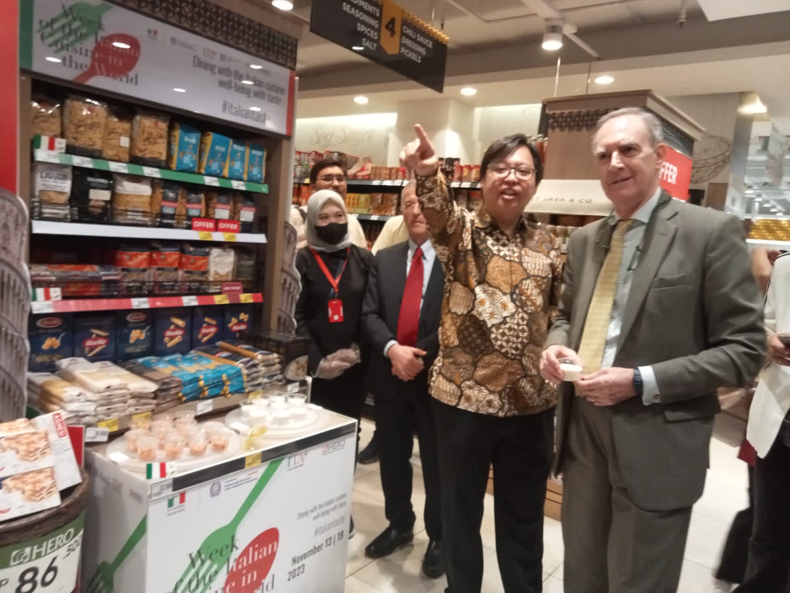  Hero Supermarket menggelar Week of Italian Cuisine in the World pada 13–19 November 2023 di Hero Pondok Indah Mall, Jakarta.