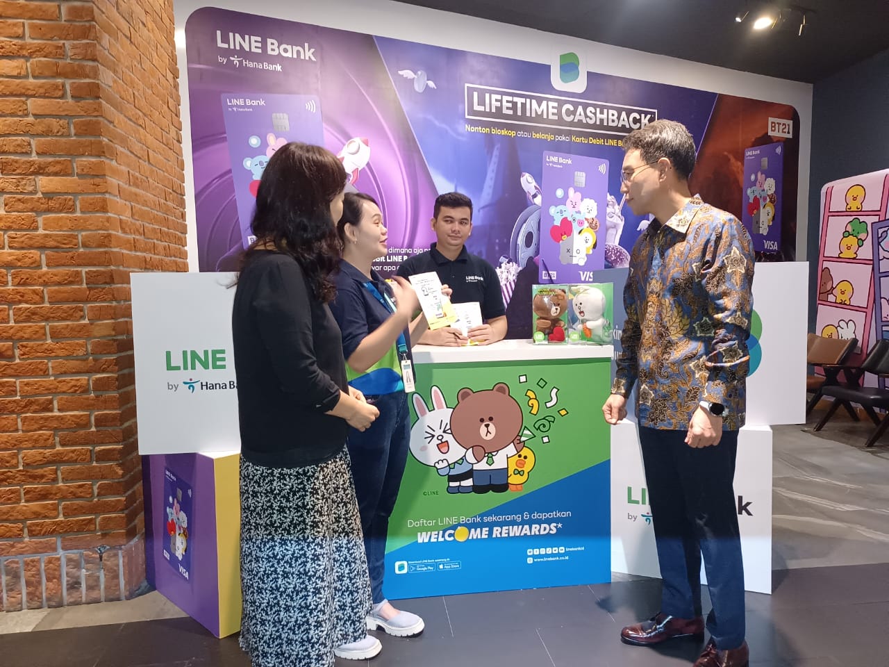 Hana bank jalin kerja sama dengan CGV Cinemas Indonesia