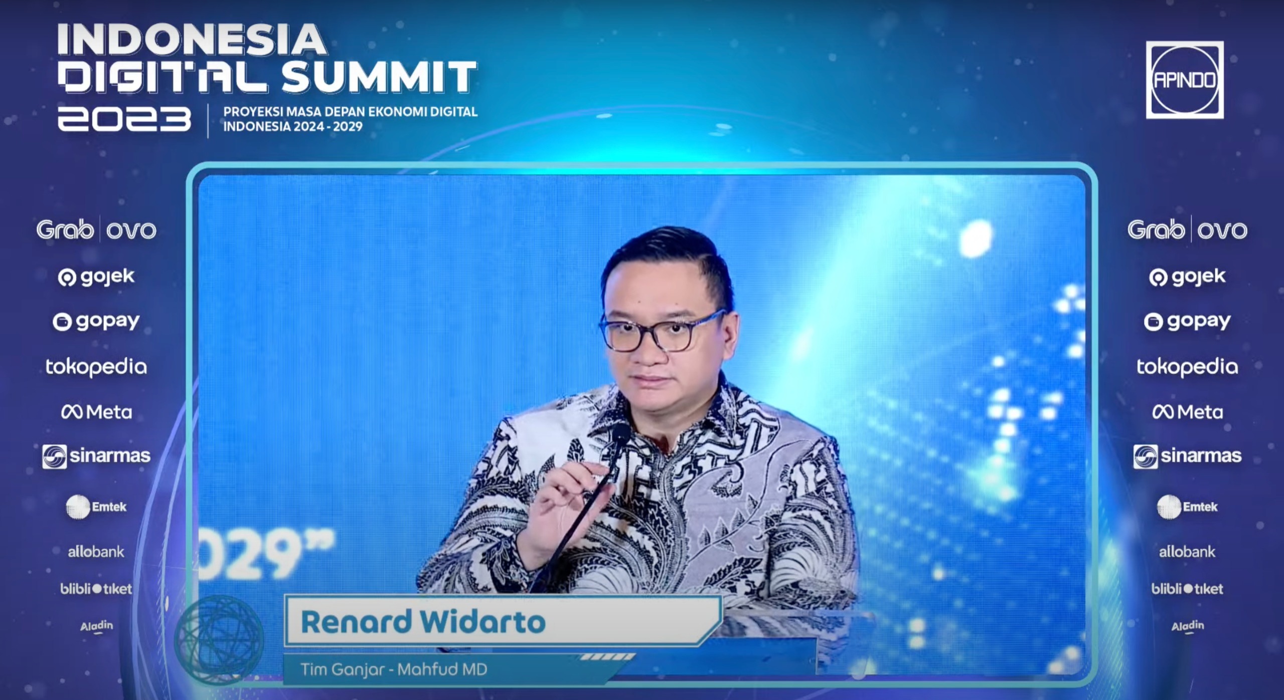 Direktur Muda Tim Pemenangan Nasional (TPN) Ganjar-Mahfud, Renard Widarto, 