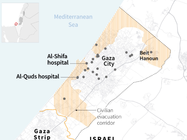 179 Orang Dimakamkan dalam Kuburan Massal di Rumah Sakit Gaza