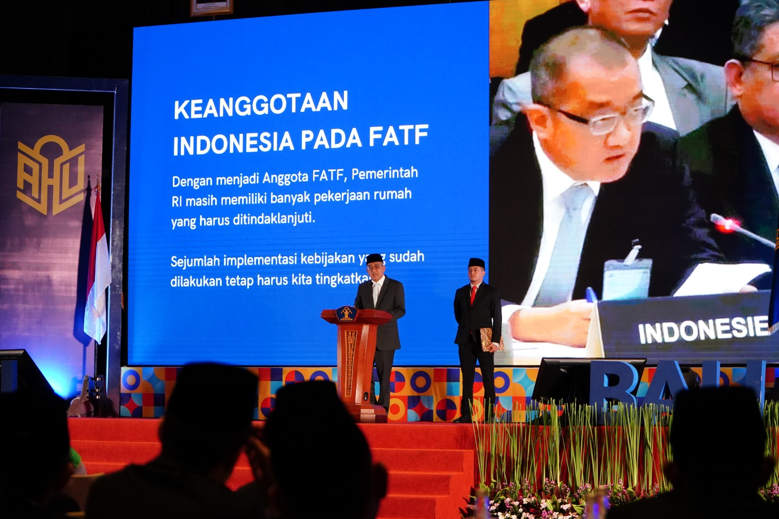 Pemaparan keanggotaan Indonesia di FATF.