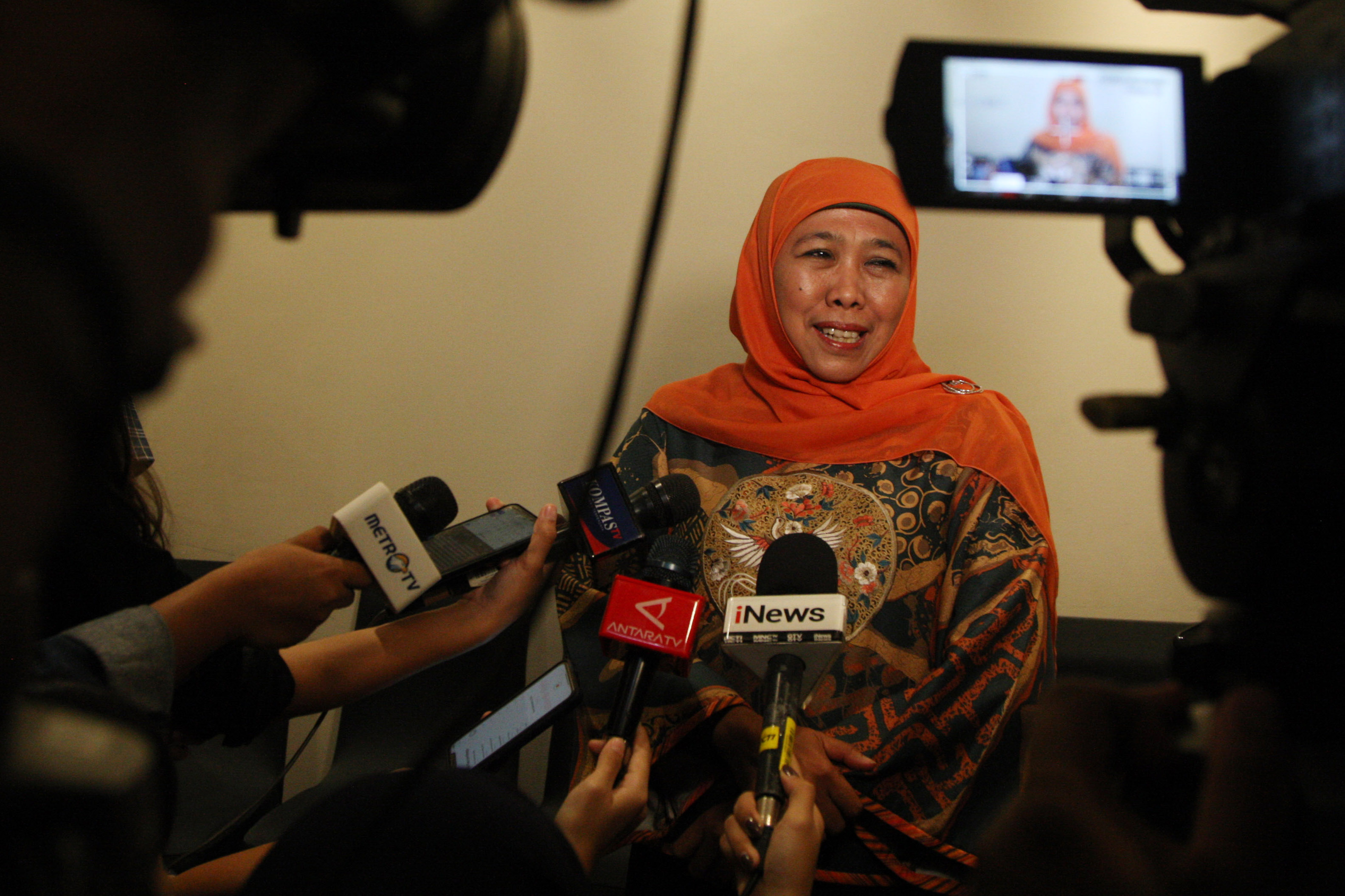 Gubernur Jawa Timur Khohifah Indar Parawansa