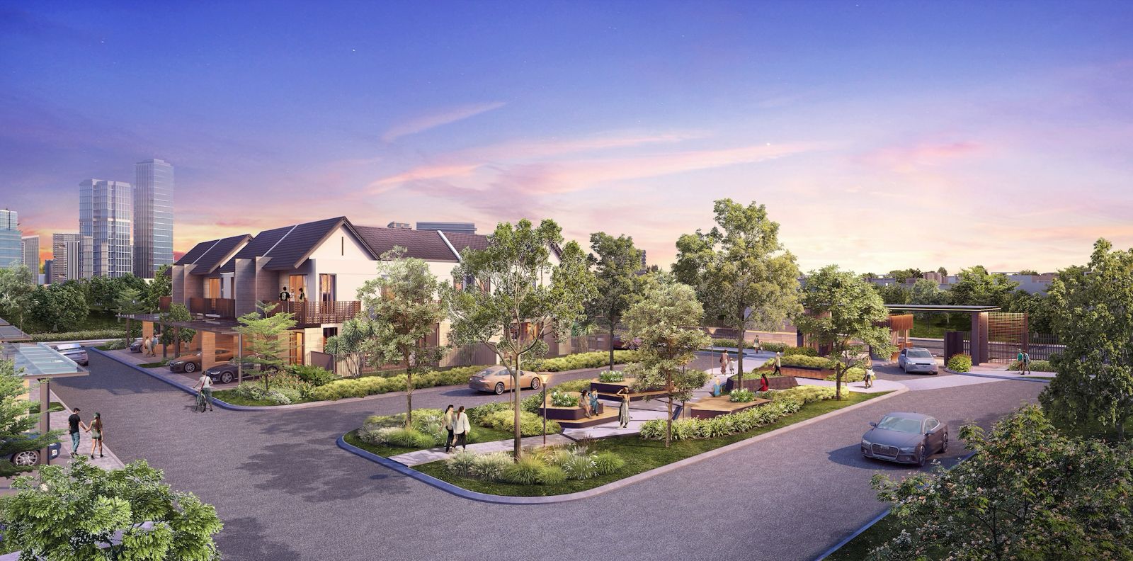  PT. Jaya Real Property membangun kawasan Botanica Aralia yang mempunyai lokasi strategis sekaligus akses yang mudah.