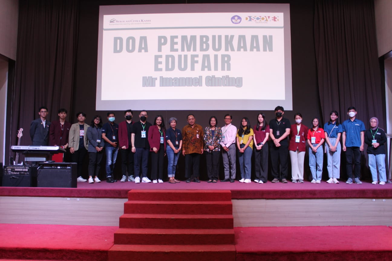 Edufair yang diselenggarakan SMA Citra Kasih Jakarta sebagai bekal persiapan siswa untuk memasuki perguruan tinggi.