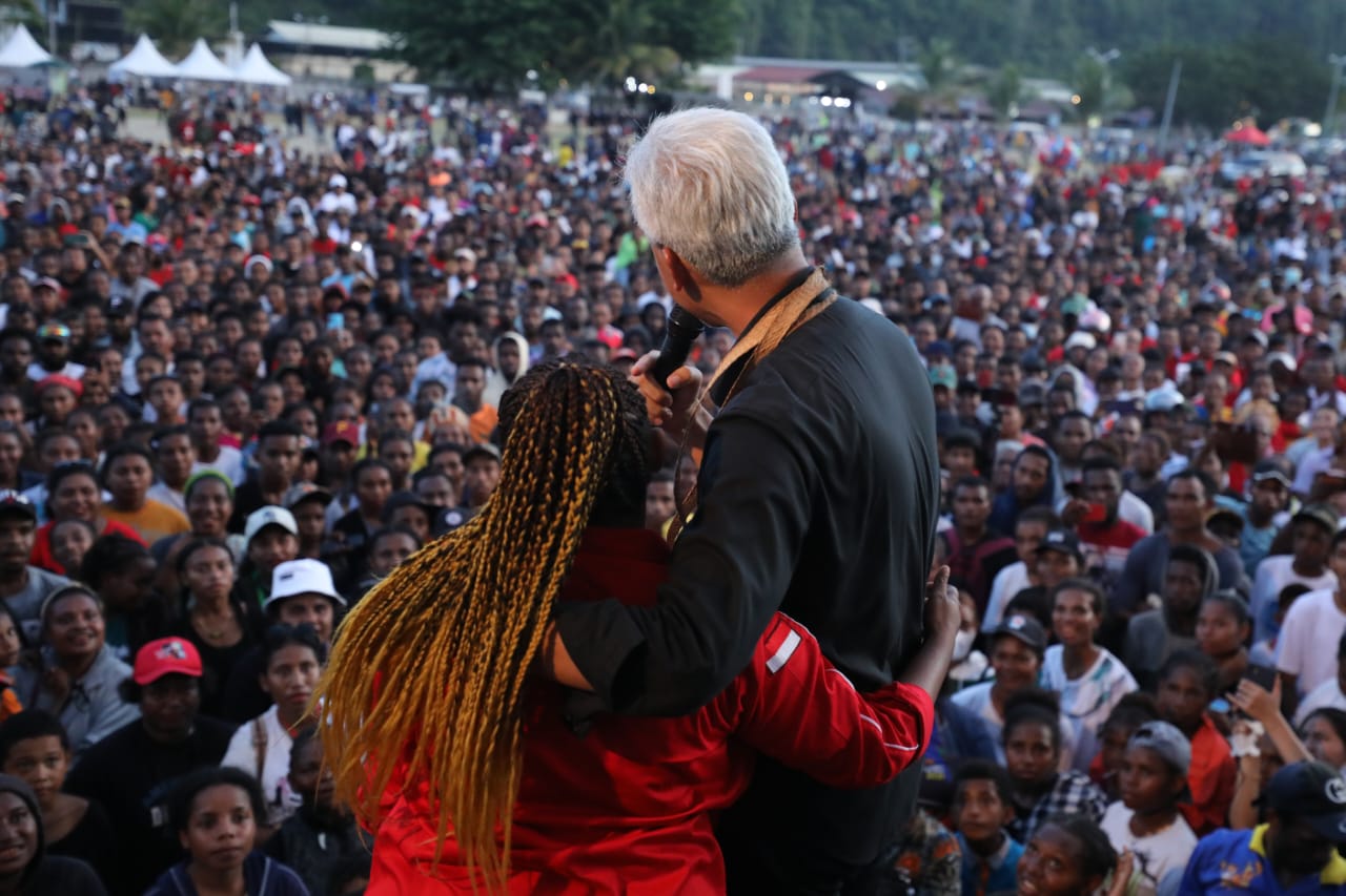 Kunjungan Ganjar ke Jayapura