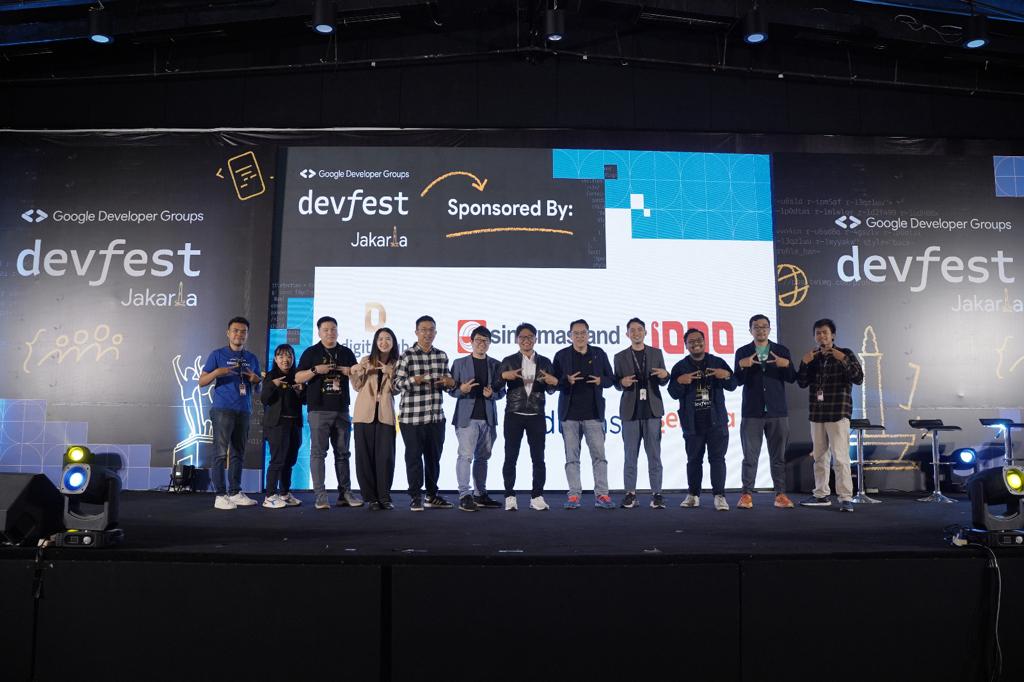 Google Developer Expert pada ajang DevFest 2023 di Jakarta.