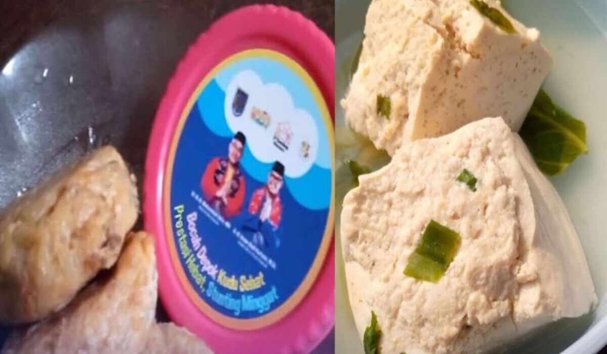 Menu PMT untuk cegah stunting di Kota Depok yanng viral.
