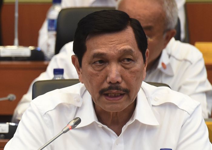 Menteri Koordinator Bidang Maritim dan Investasi (Menko Marves) Luhut Binsar Pandjaitan