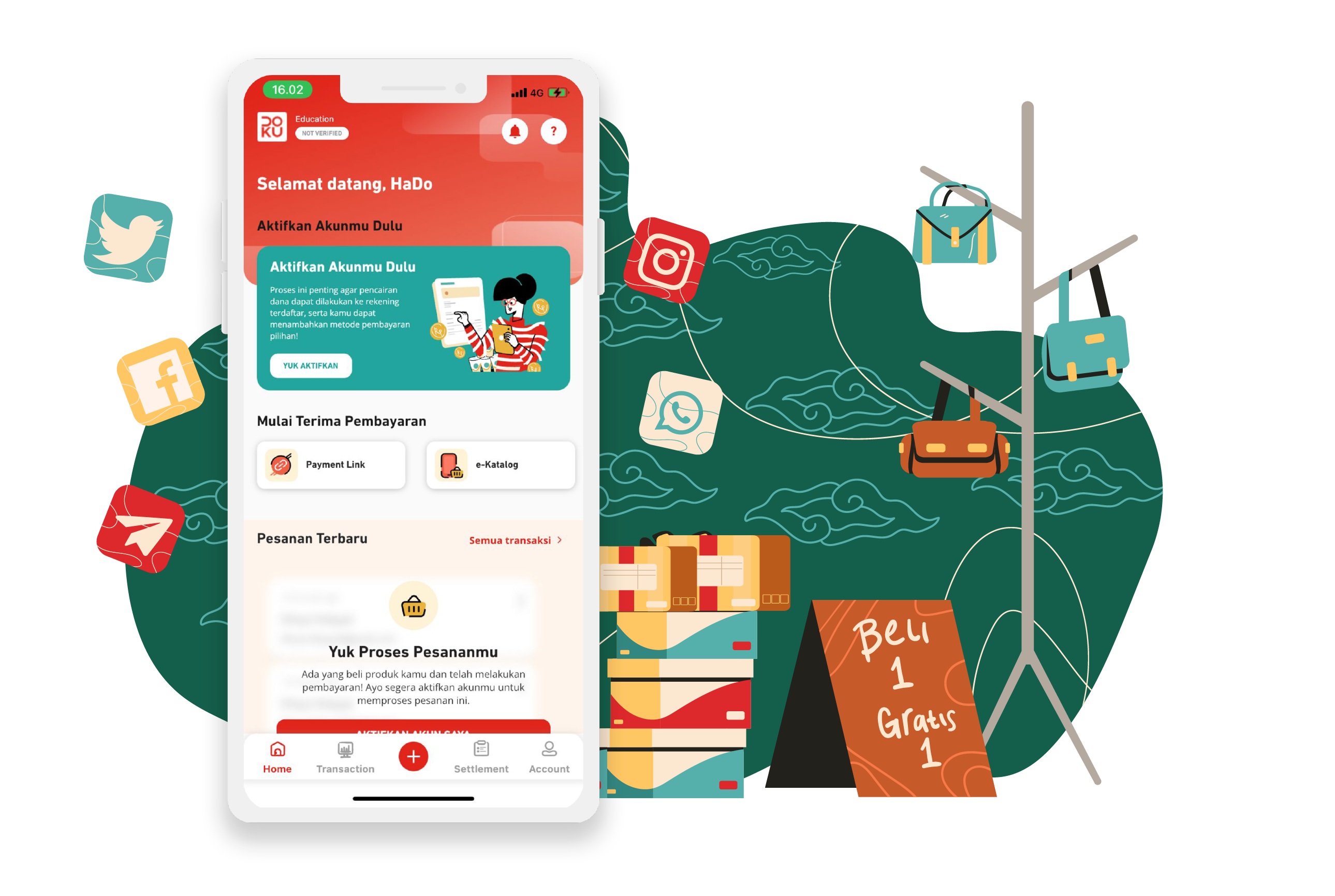  DOKU kini melakukan transformasi menjadi perusahaan payment fintech yang mengincar panggung internasional.