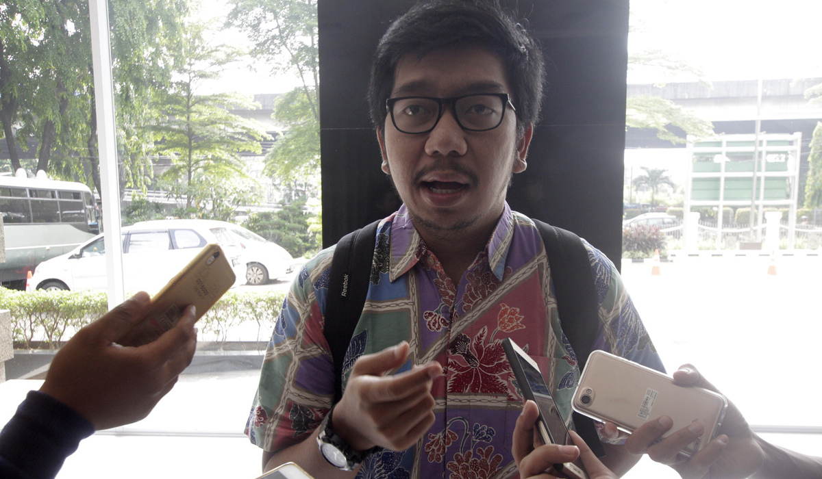 Anggota Indonesia Corruption Watch (ICW) Kurnia Ramadhana.