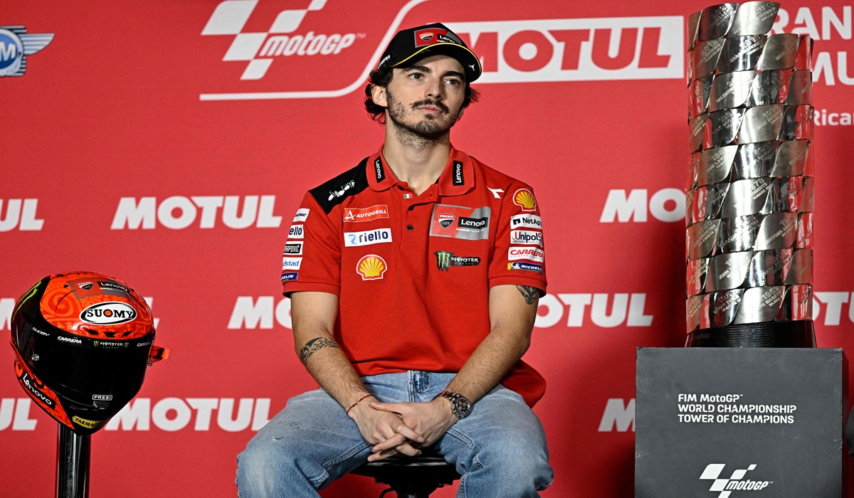 Pembalap Ducati Lenovo Francesco Bagnaia