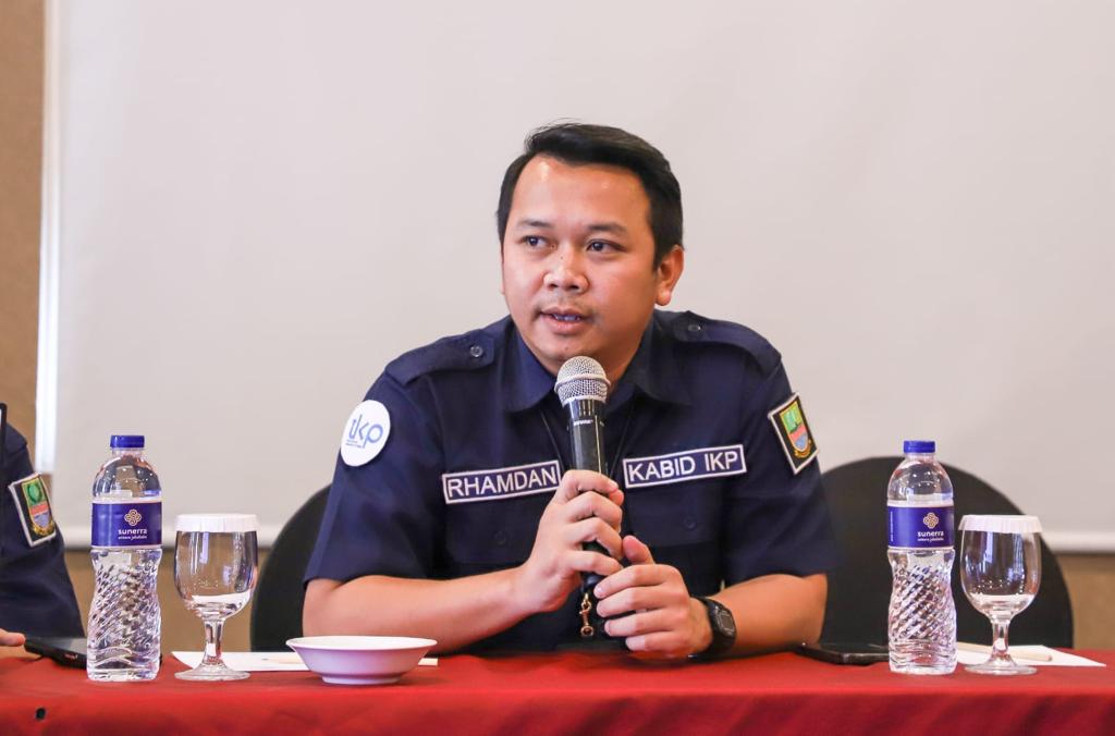 Kepala Bidang IKP Diskominfosantik Kabupaten Bekasi, Rhamdan Nurul Ikhsan.