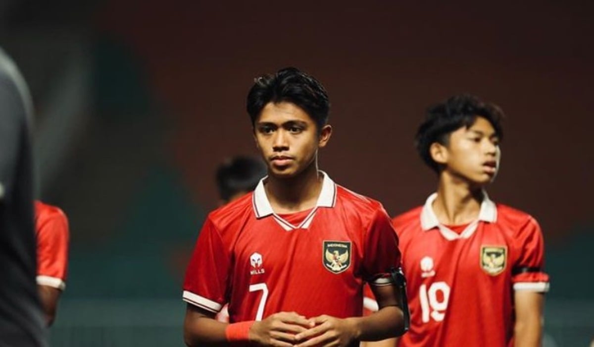 Pemain timnas Indonesia Figo Dennis