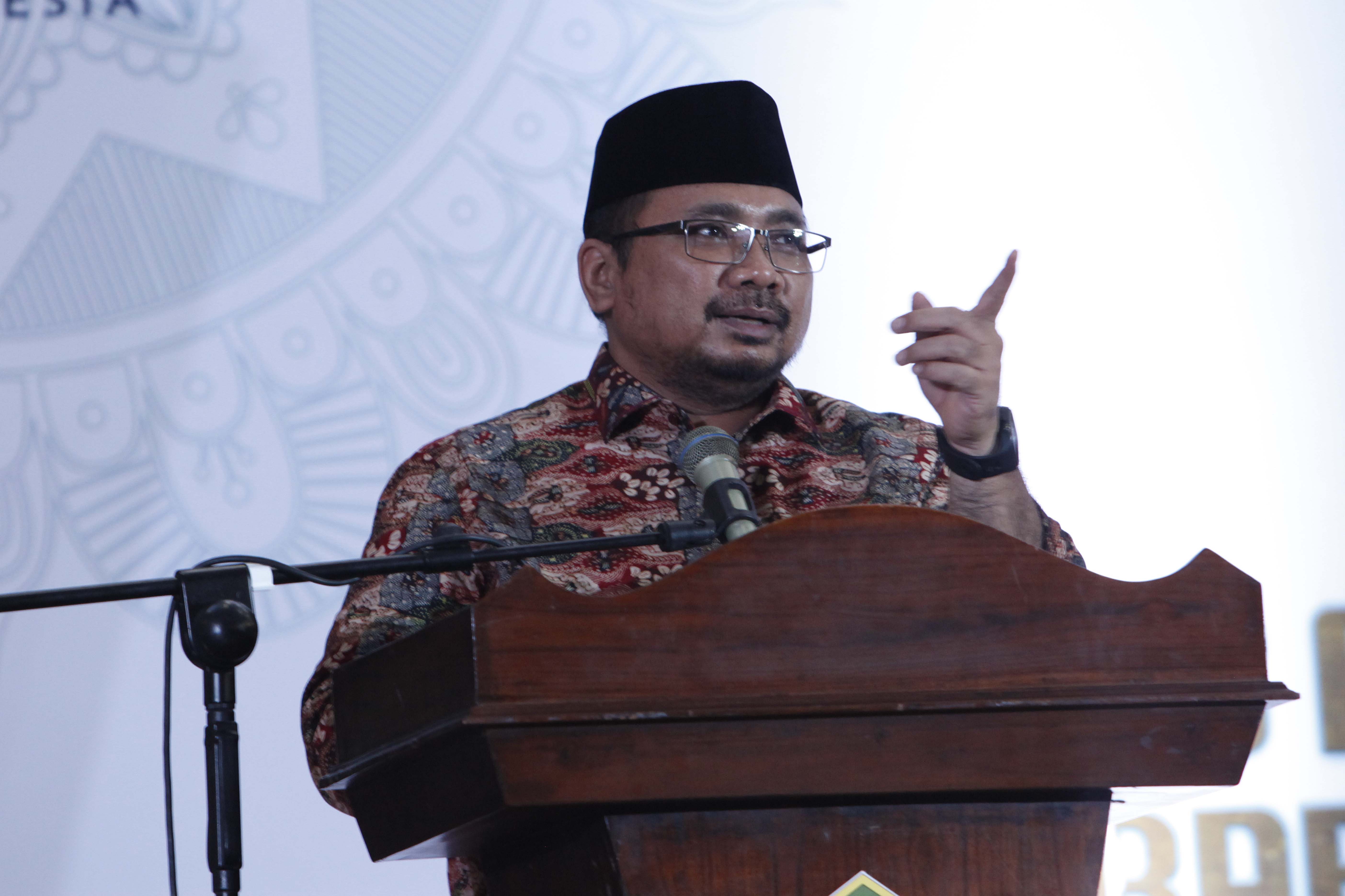 Menteri Agama Yaqut Cholil Qoumas.